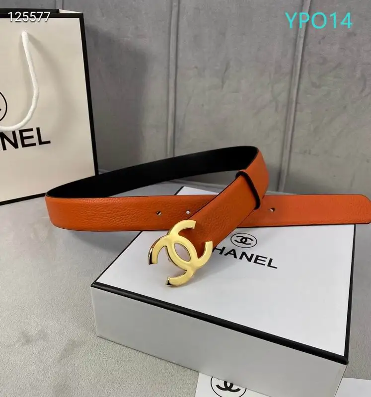 Chanel belt 30mmX95-125cm XH02